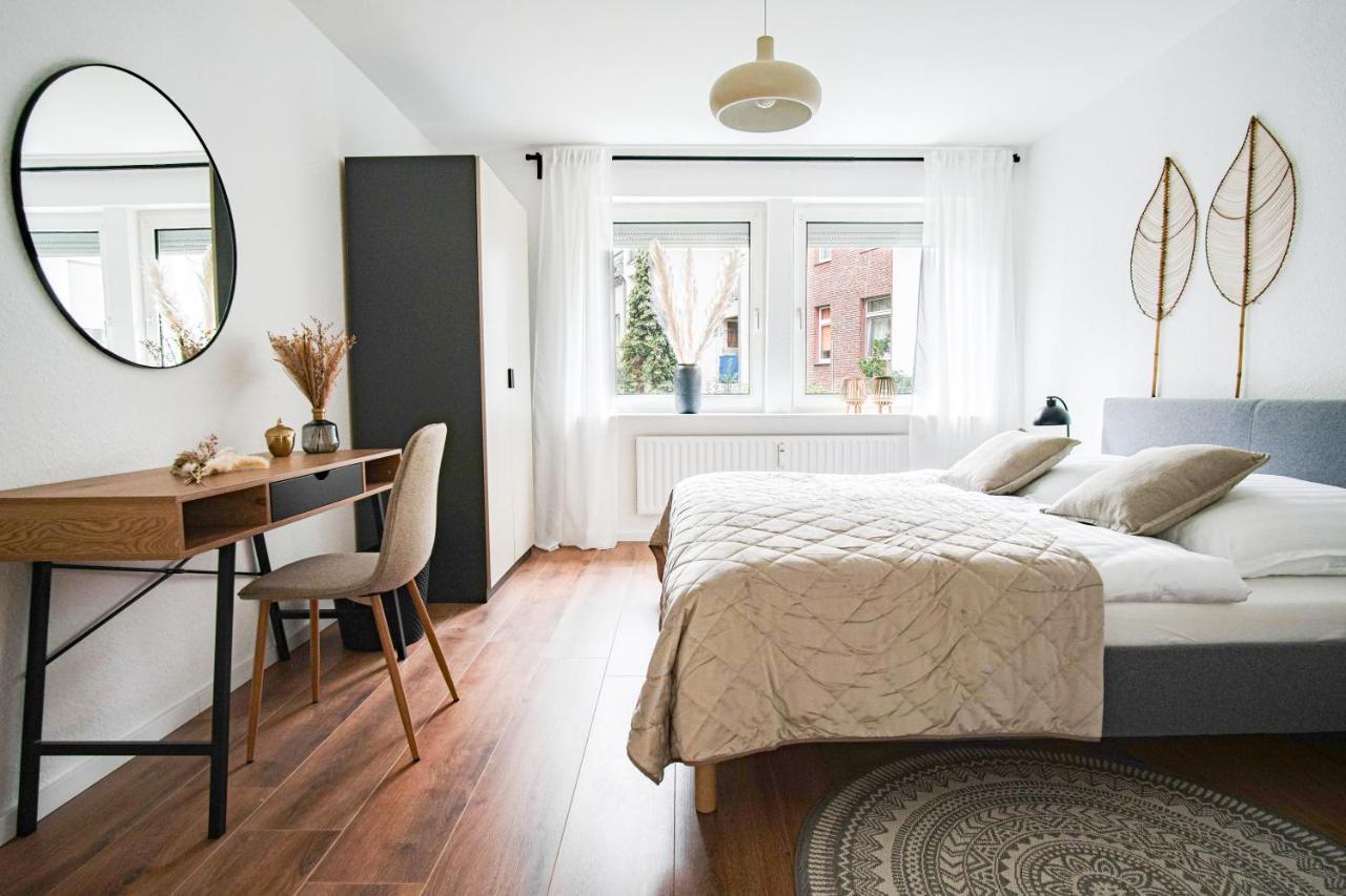 Homefy Bright And Cozy Holiday Apartment - Washer & Dryer - Free Parking Essen Eksteriør billede